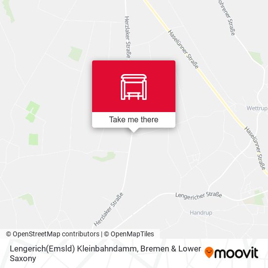 Lengerich(Emsld) Kleinbahndamm map