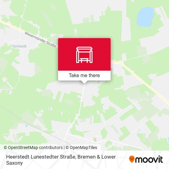 Heerstedt Lunestedter Straße map