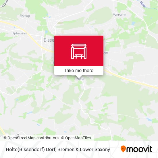 Holte(Bissendorf) Dorf map