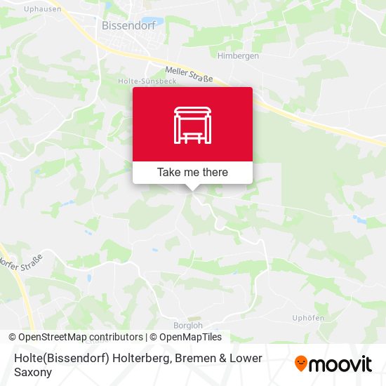 Holte(Bissendorf) Holterberg map