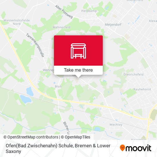 Ofen(Bad Zwischenahn) Schule map
