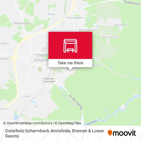 Osterholz-Scharmbeck Amtslinde map