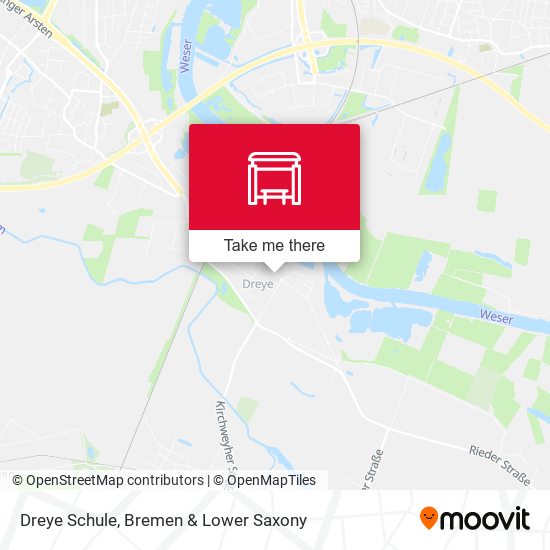 Dreye Schule map