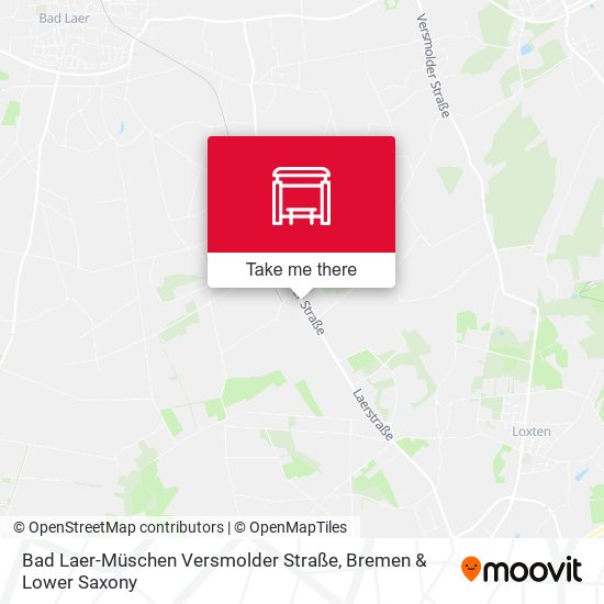 Bad Laer-Müschen Versmolder Straße map