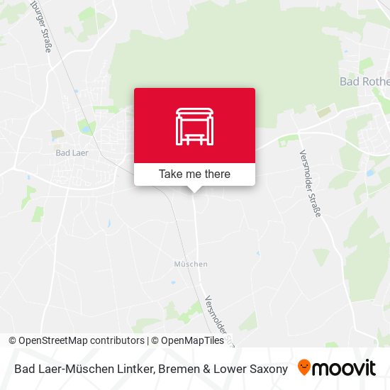 Bad Laer-Müschen Lintker map