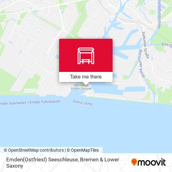 Emden(Ostfriesl) Seeschleuse map