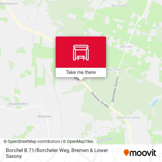 Borchel B 71/Borcheler Weg map