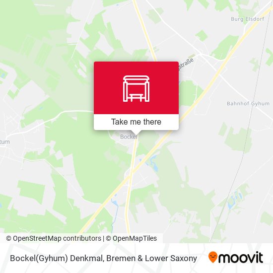 Bockel(Gyhum) Denkmal map