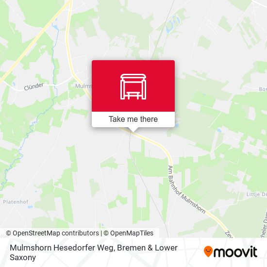 Mulmshorn Hesedorfer Weg map
