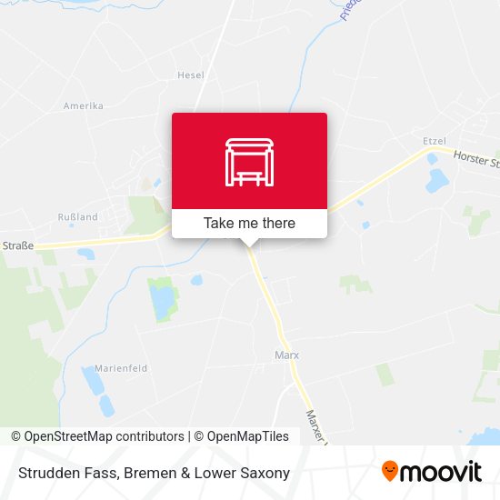 Strudden Fass map