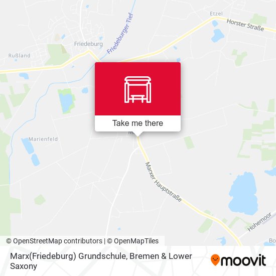Marx(Friedeburg) Grundschule map