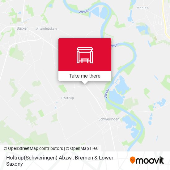 Holtrup(Schweringen) Abzw. map