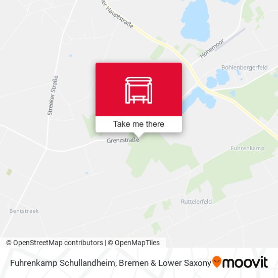 Fuhrenkamp Schullandheim map