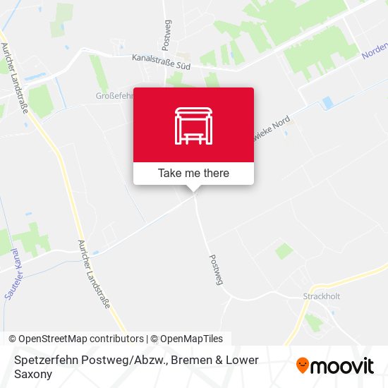 Spetzerfehn Postweg/Abzw. map