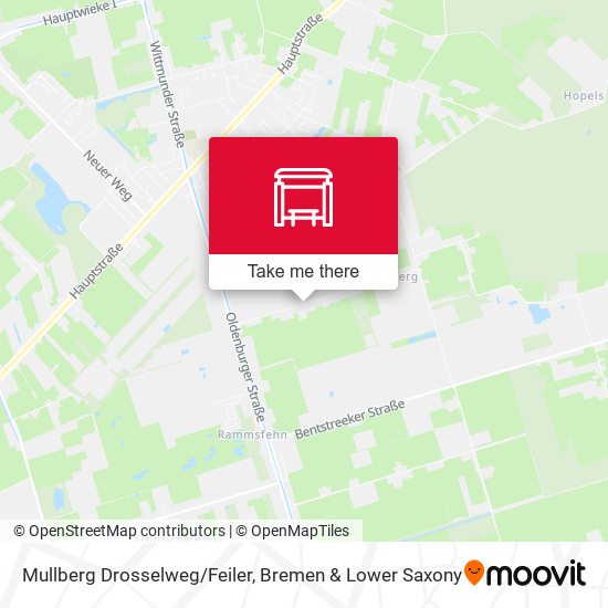 Mullberg Drosselweg/Feiler map
