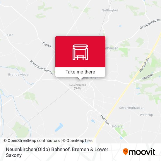 Neuenkirchen(Oldb) Bahnhof map