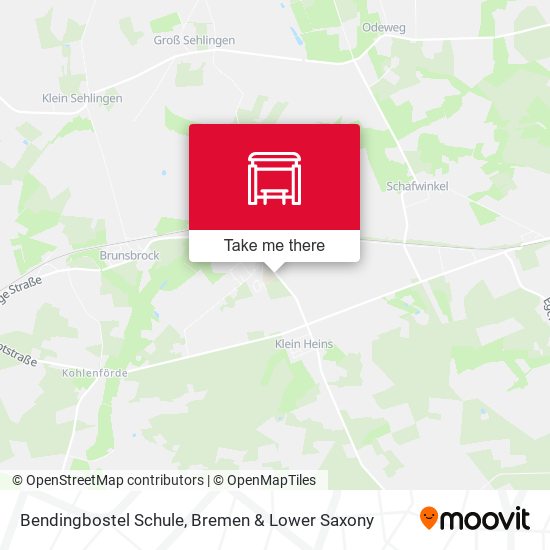 Bendingbostel Schule map