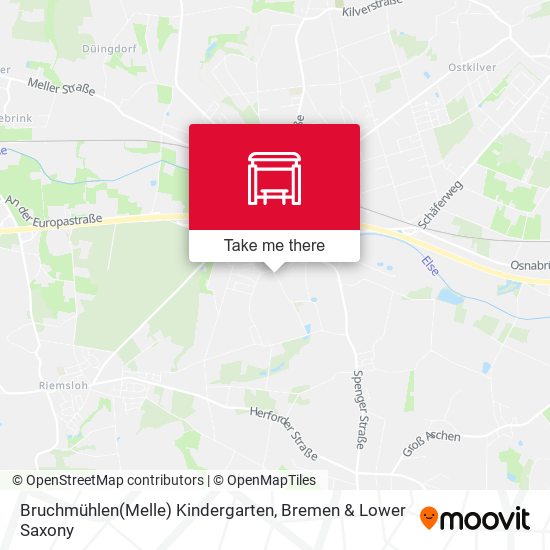 Bruchmühlen(Melle) Kindergarten map