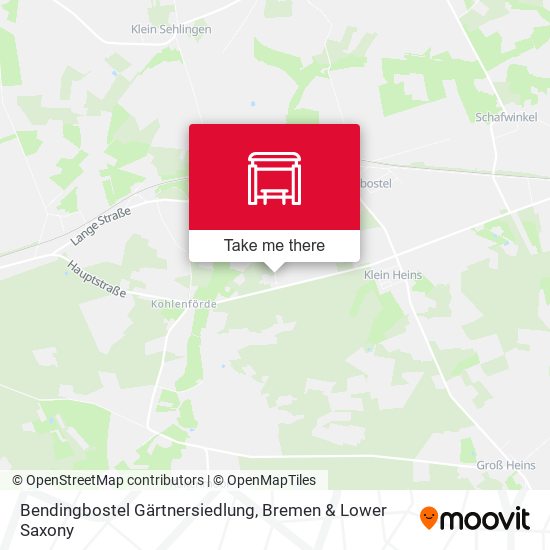 Bendingbostel Gärtnersiedlung map