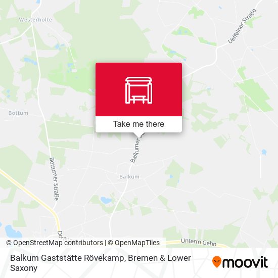 Balkum Gaststätte Rövekamp map