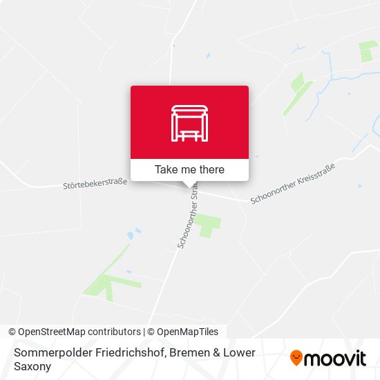Sommerpolder Friedrichshof map