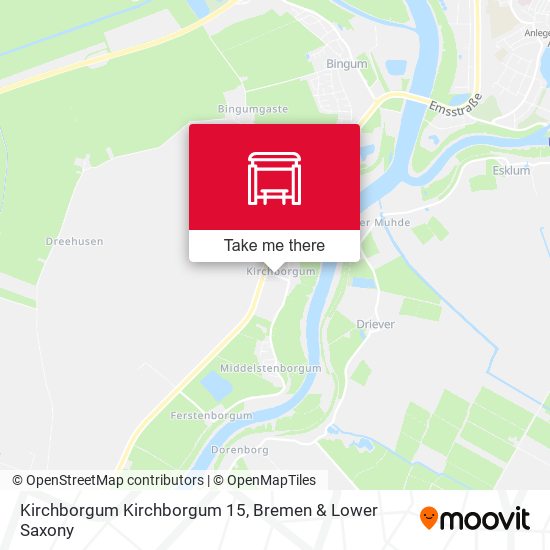 Kirchborgum Kirchborgum 15 map