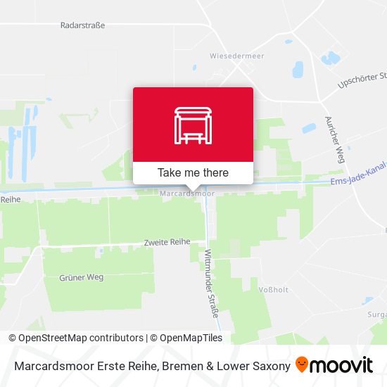 Marcardsmoor Erste Reihe map