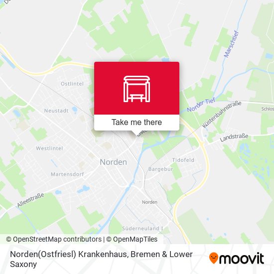 Norden(Ostfriesl) Krankenhaus map
