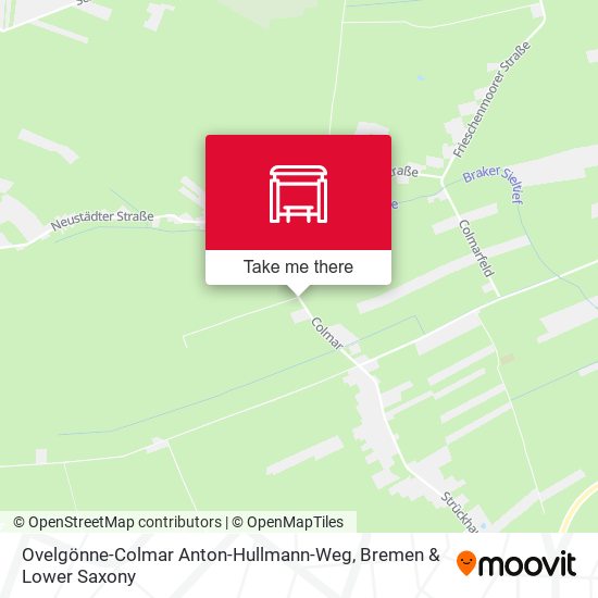 Ovelgönne-Colmar Anton-Hullmann-Weg map