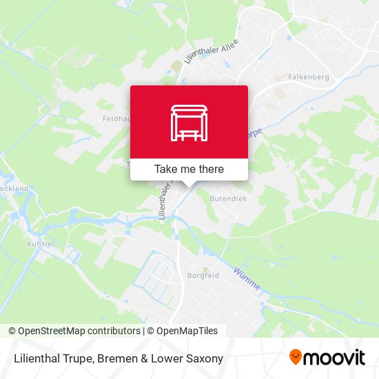 Lilienthal Trupe map