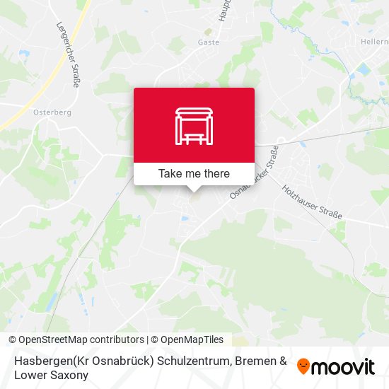 Hasbergen(Kr Osnabrück) Schulzentrum map
