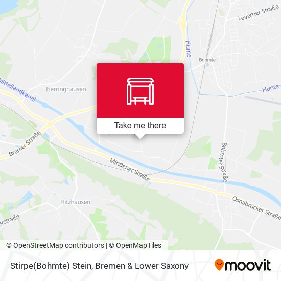 Stirpe(Bohmte) Stein map