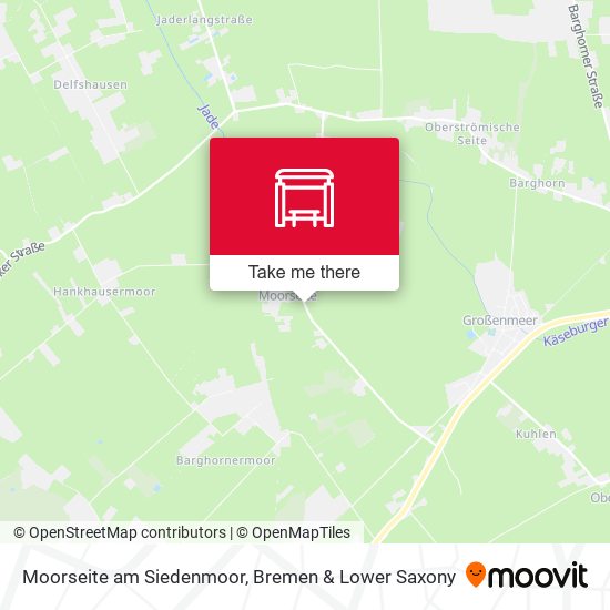 Moorseite am Siedenmoor map