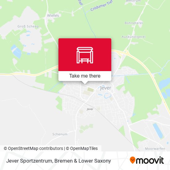 Jever Sportzentrum map