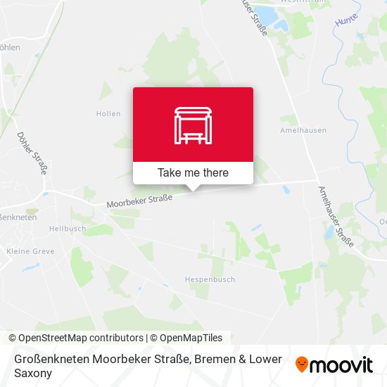 Großenkneten Moorbeker Straße map