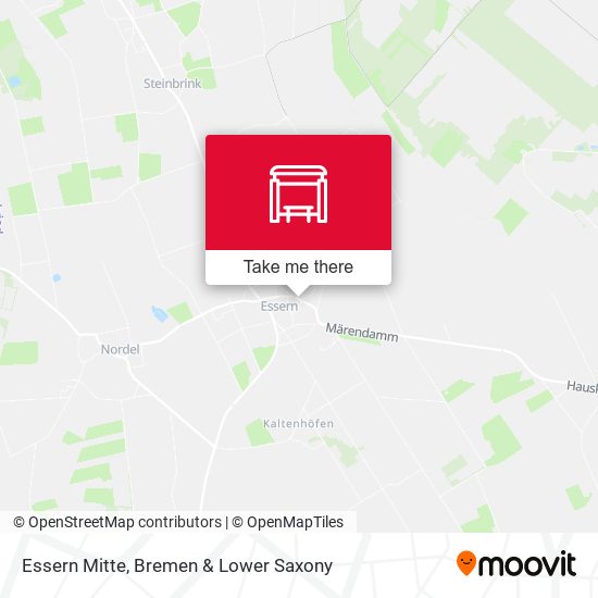 Essern Mitte map