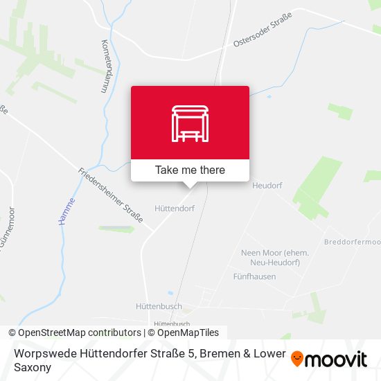 Worpswede Hüttendorfer Straße 5 map