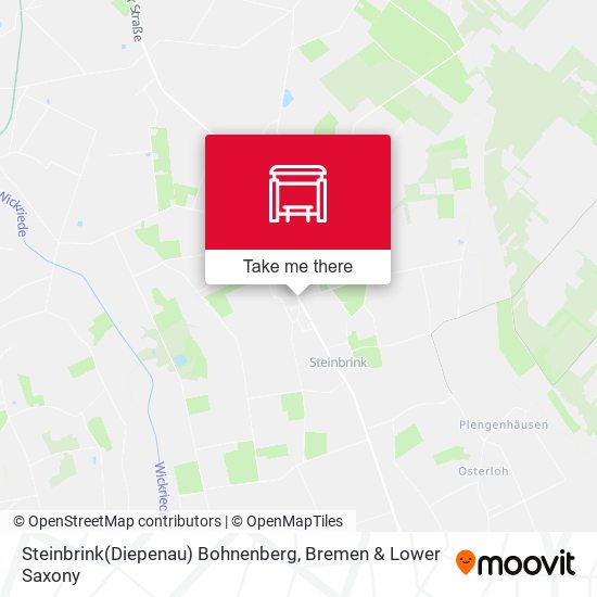 Steinbrink(Diepenau) Bohnenberg map