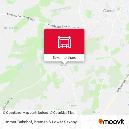 Immer Bahnhof map