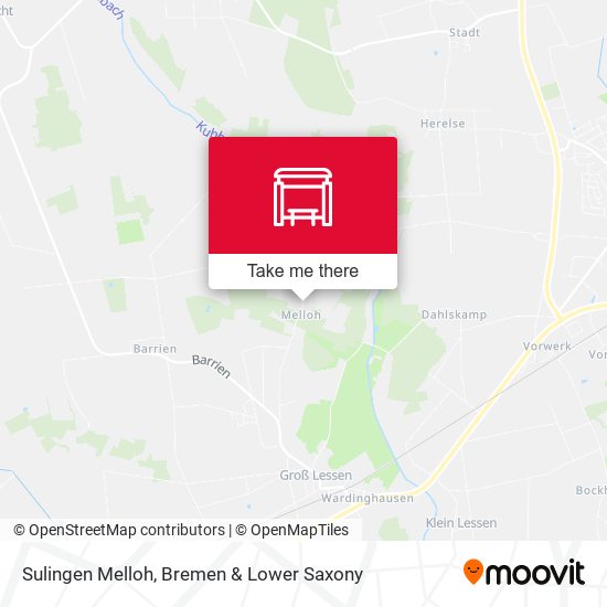 Sulingen Melloh map