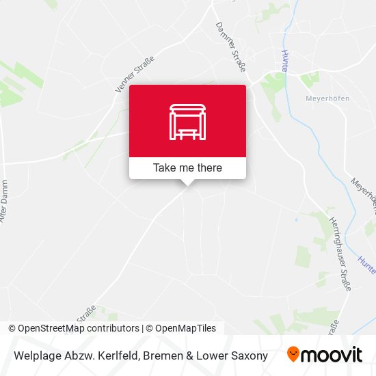 Welplage Abzw. Kerlfeld map