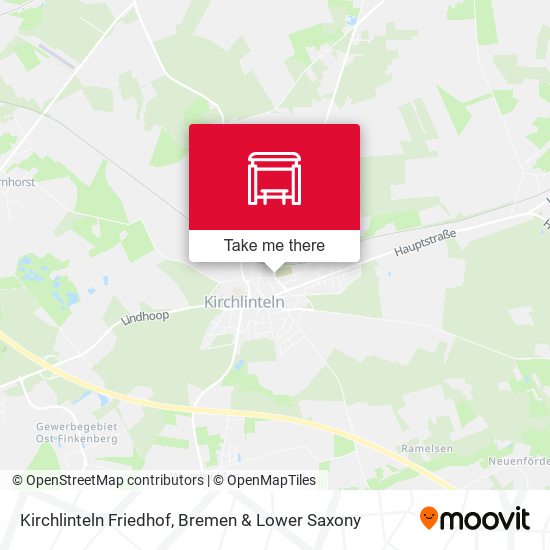 Kirchlinteln Friedhof map