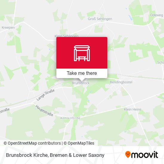 Brunsbrock Kirche map