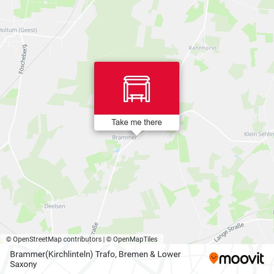 Brammer(Kirchlinteln) Trafo map