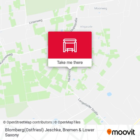 Blomberg(Ostfriesl) Jeschke map