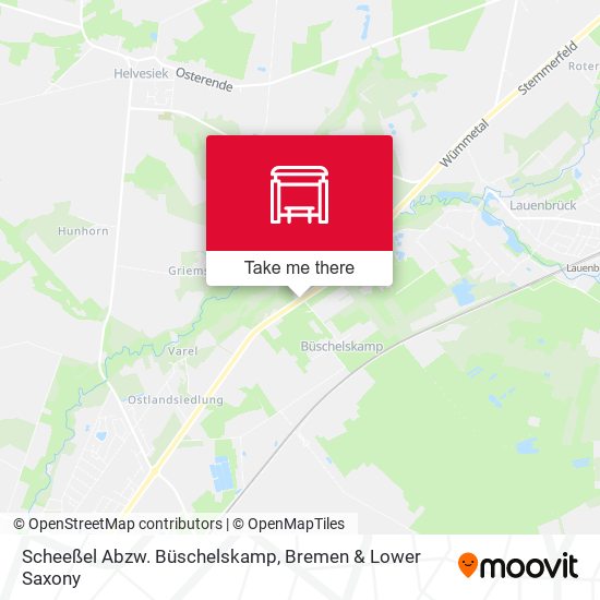 Scheeßel Abzw. Büschelskamp map