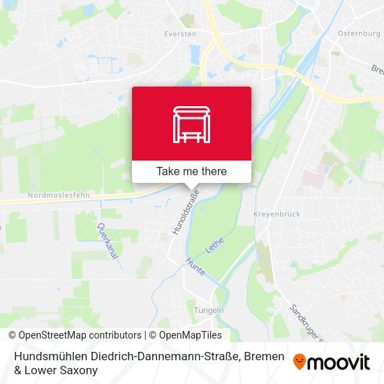 Hundsmühlen Diedrich-Dannemann-Straße map