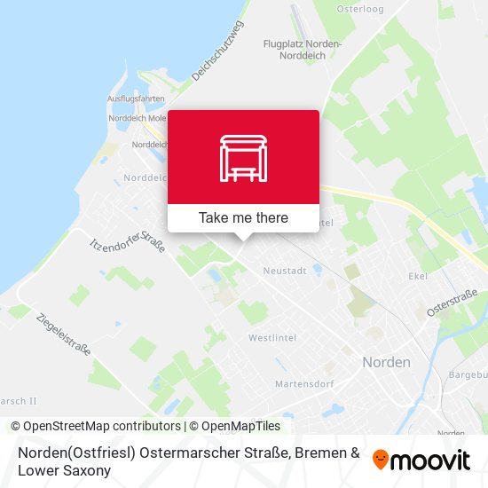 Norden(Ostfriesl) Ostermarscher Straße map