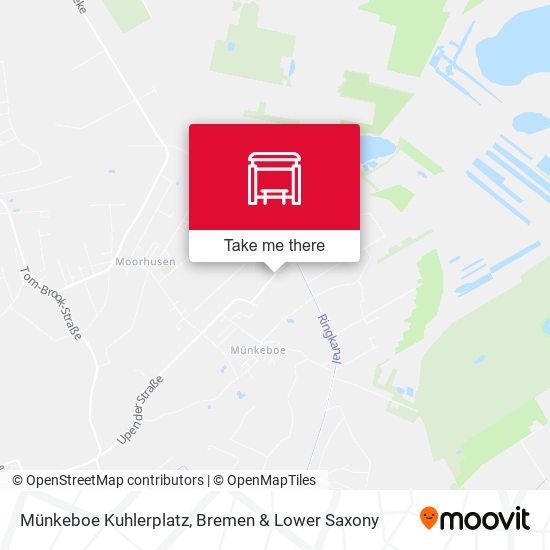 Münkeboe Kuhlerplatz map