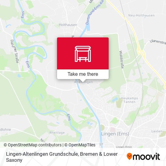 Lingen-Altenlingen Grundschule map